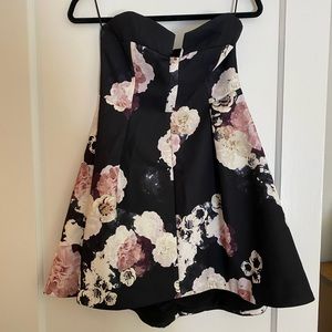 Strapless Keepsake Floral dress